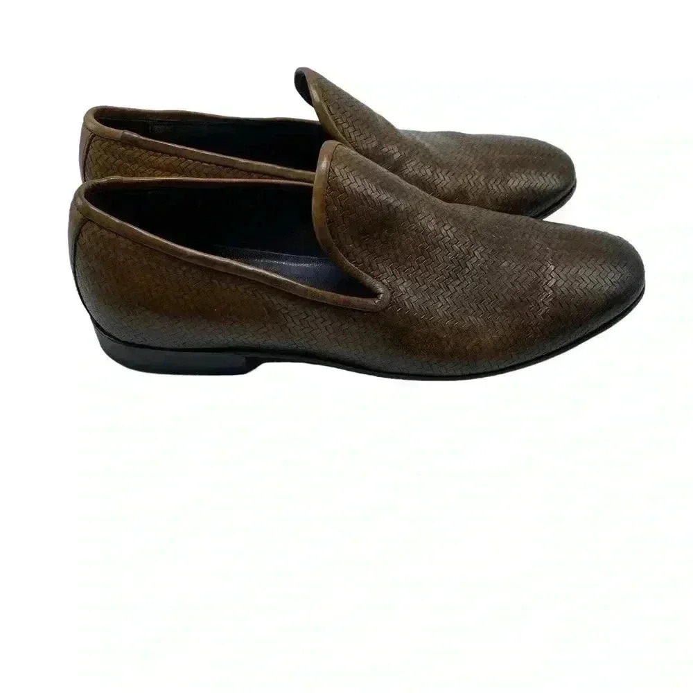 Jo Ghost woven smoking loafer smoking loafer slip by on  leather Botega veneta
